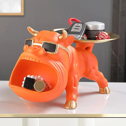 Fancy Bull Dekorativ Nyckelhållare | Veska