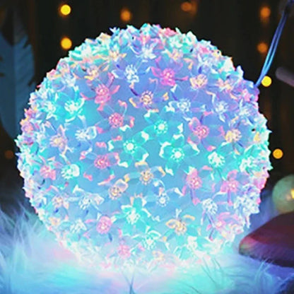 Fängslande LED Bollampa | MagicSphere | Veska Färgglad