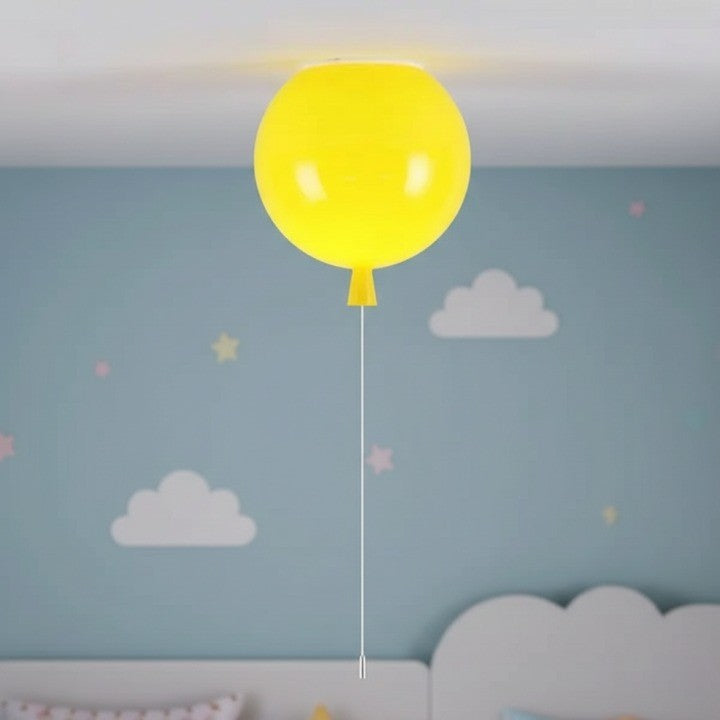 Färg Orbit Ballong Akryl Pendellampa | Veska Gul