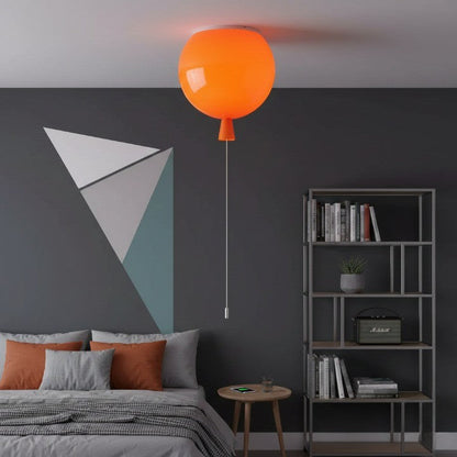Färg Orbit Ballong Akryl Pendellampa | Veska Orange