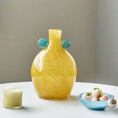 Färgad Globe Handtag Glasburk Vaskollektion | Veska