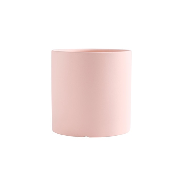 Färgad ton, 7.6 cm, liten keramikkruka för suckulenter | Veska Rodnande Rosa