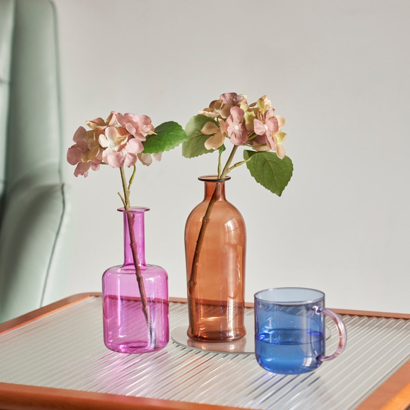 Färgglad Bud Glasvas | Veska