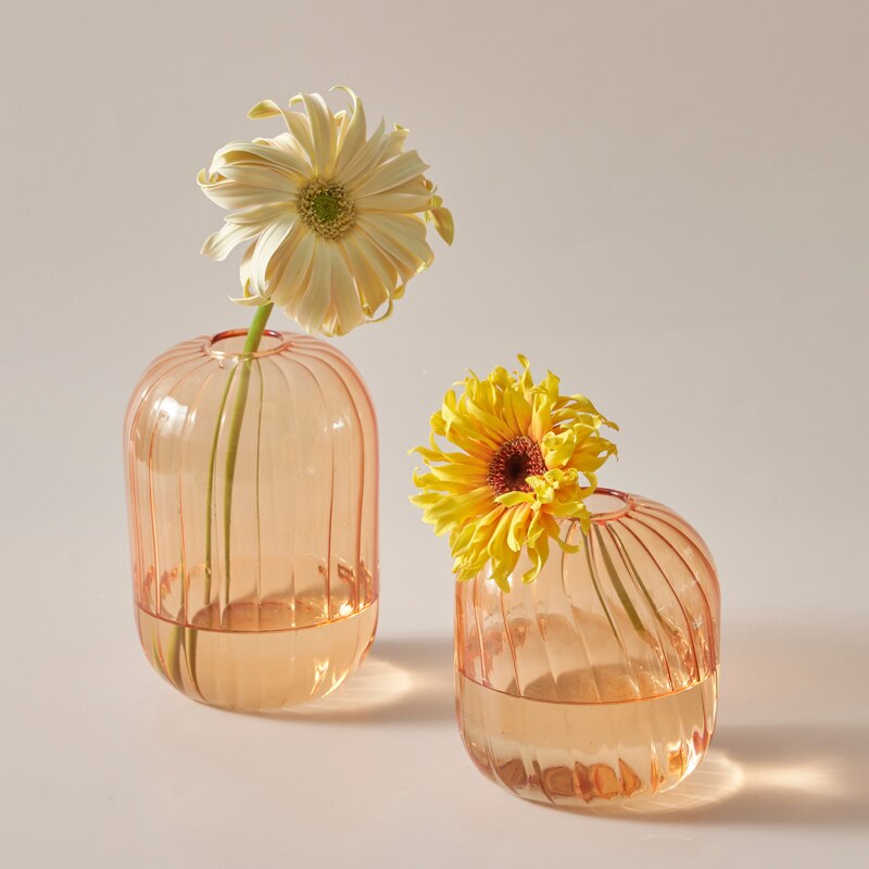 Färgglad Glas Glob Vaso | Veska