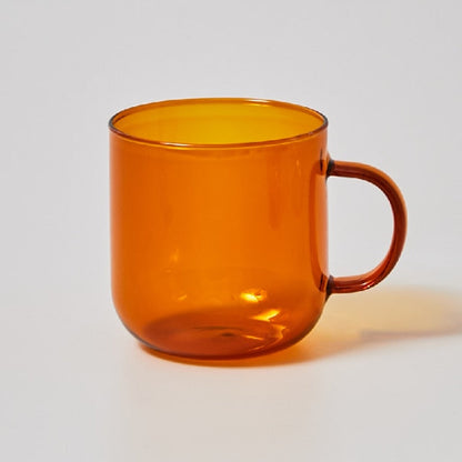 Färgglad Glas Mugg | Veska Amber 350ml