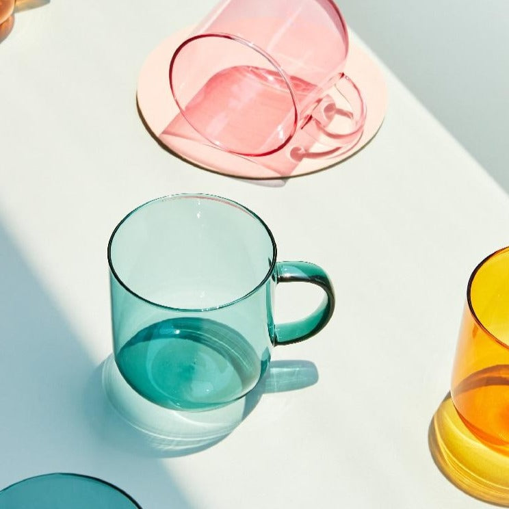Färgglad Glas Mugg | Veska