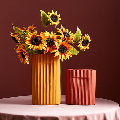 Färgglad keramisk Veskaompott i modern design | Veska