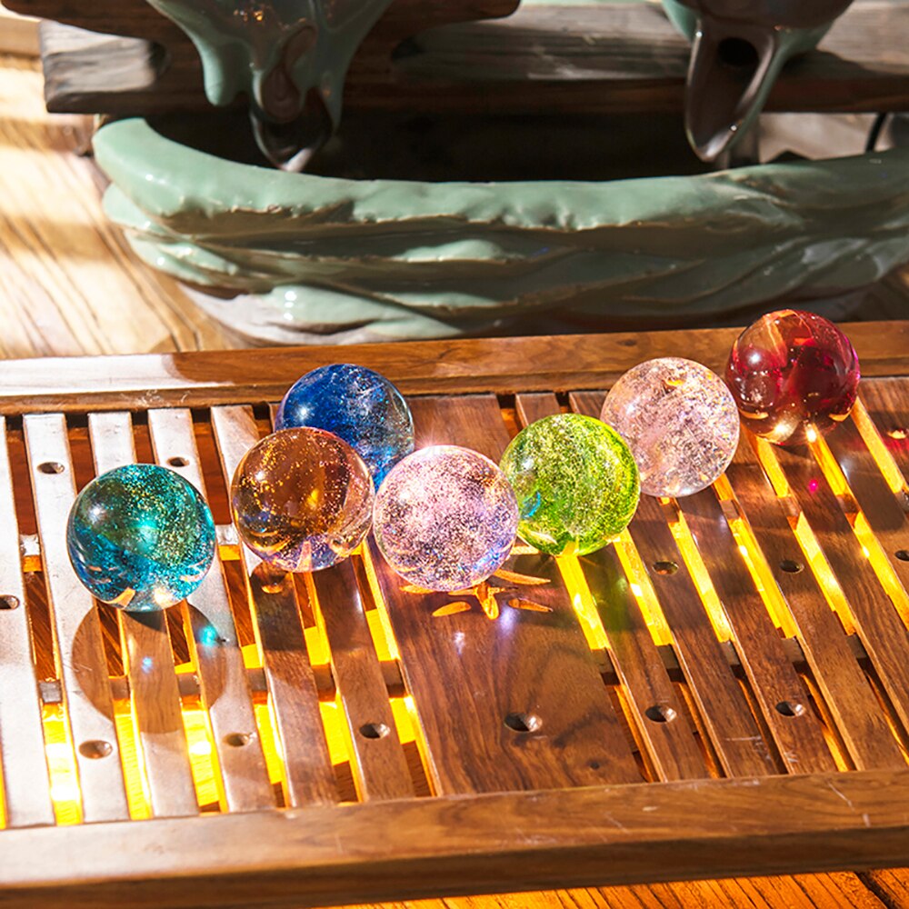 Färgglad Lumenös Galaxy Crystal Bordsset | Veska 1
