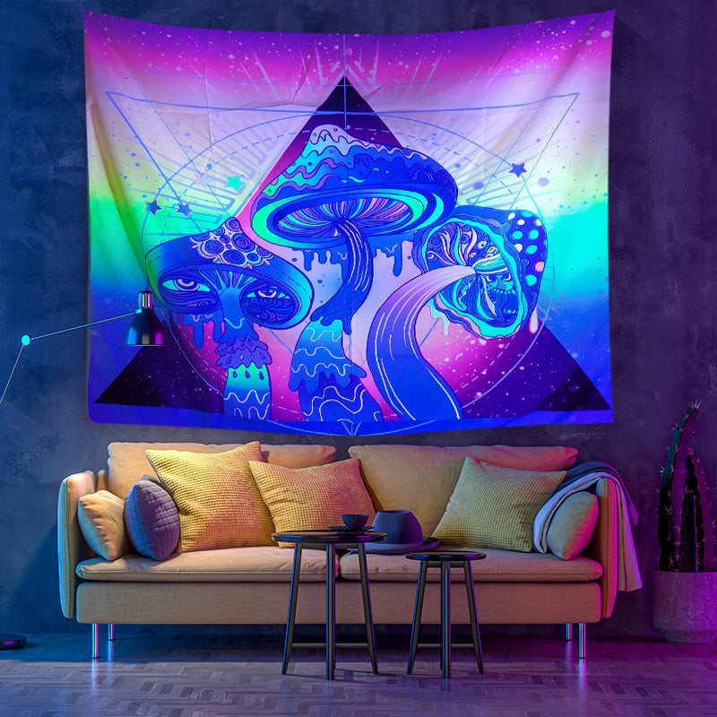 Färgglad Luminös Tapestry | Veska GTF(34)