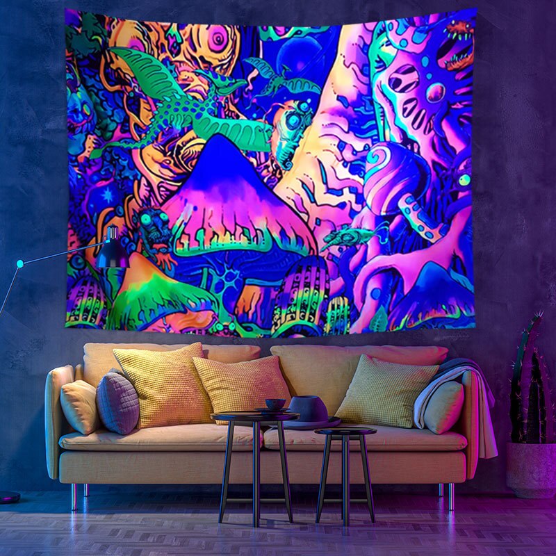Färgglad Luminös Tapestry | Veska GTMG (54)