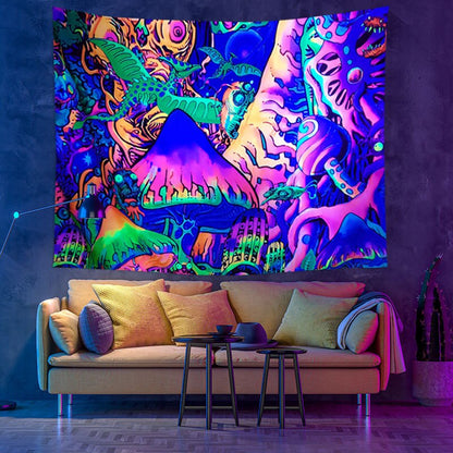 Färgglad Luminös Tapestry | Veska GTMG (54)