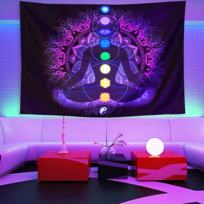 Färgglad Luminös Tapestry | Veska