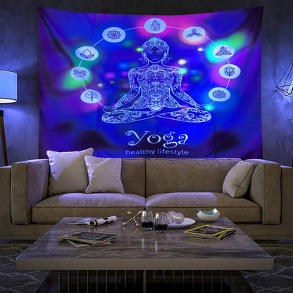 Färgglad Luminös Tapestry | Veska