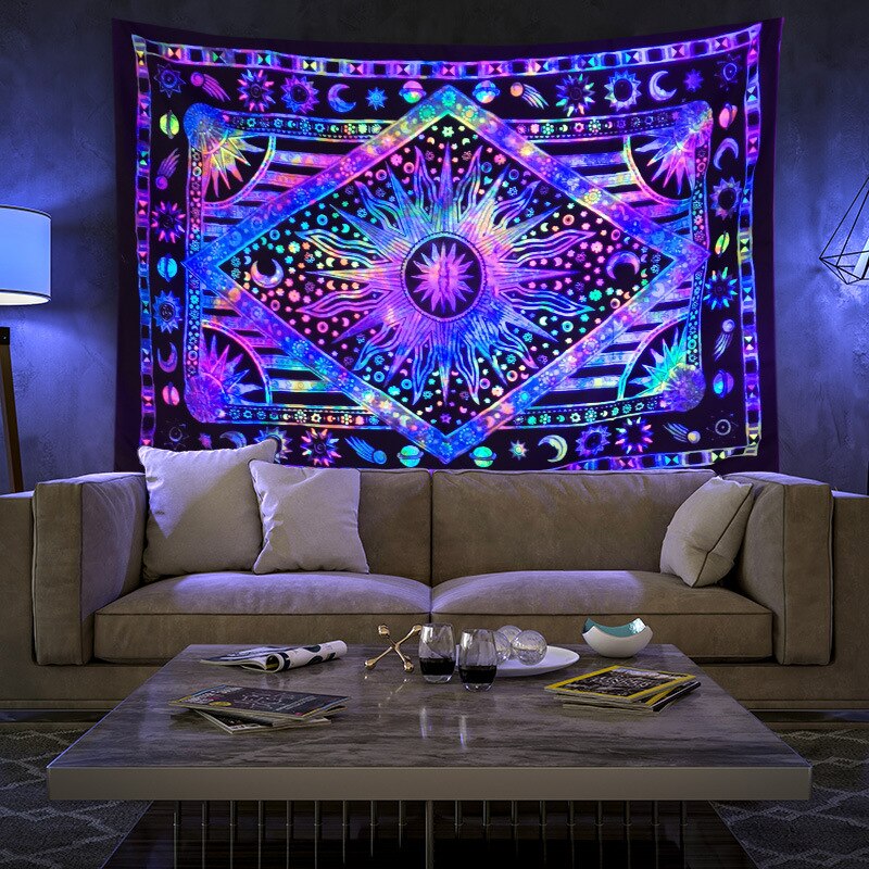 Färgglad Luminös Tapestry | Veska