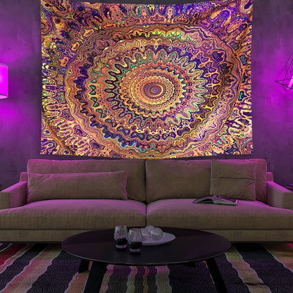 Färgglad Luminös Tapestry | Veska