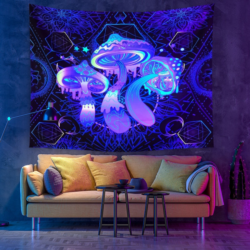 Färgglad Luminös Tapestry | Veska
