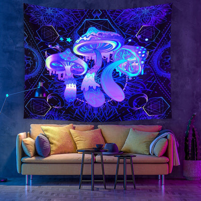 Färgglad Luminös Tapestry | Veska