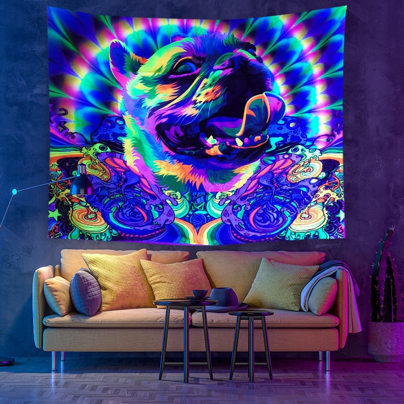 Färgglad Luminös Tapestry | Veska
