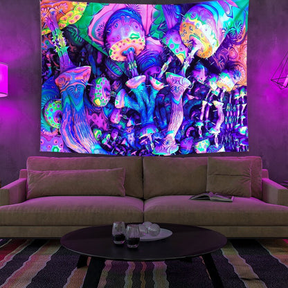 Färgglad Luminös Tapestry | Veska
