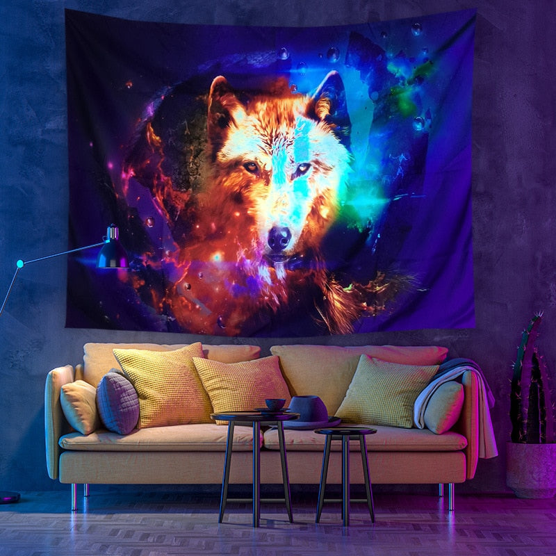 Färgglad Luminös Tapestry | Veska