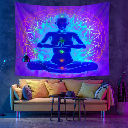 Färgglad Luminös Tapestry | Veska