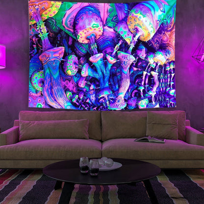 Färgglad Luminös Tapestry | Veska