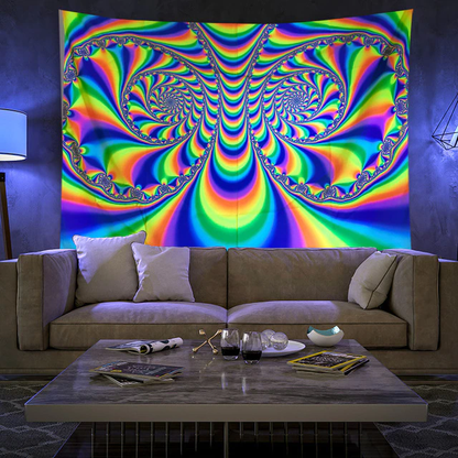 Färgglad Luminös Tapestry | Veska