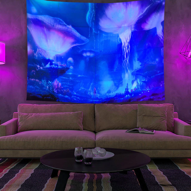 Färgglad Luminös Tapestry | Veska