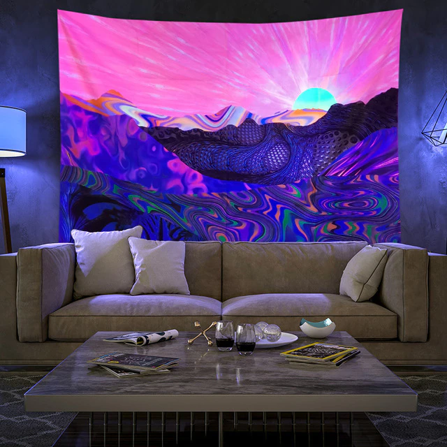Färgglad Luminös Tapestry | Veska