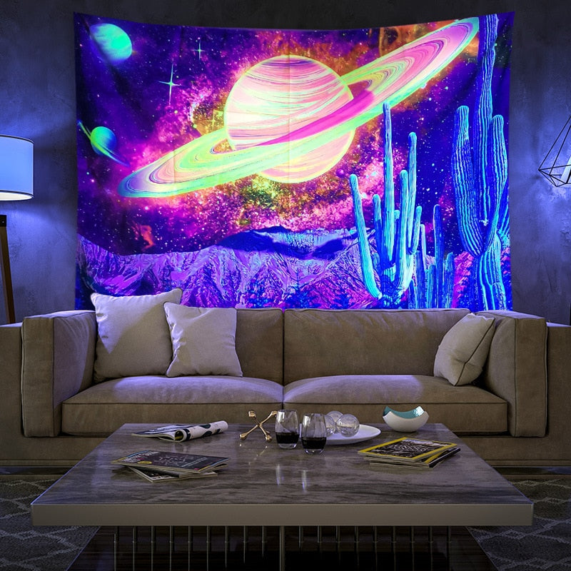Färgglad Luminös Tapestry | Veska GTXK(274)