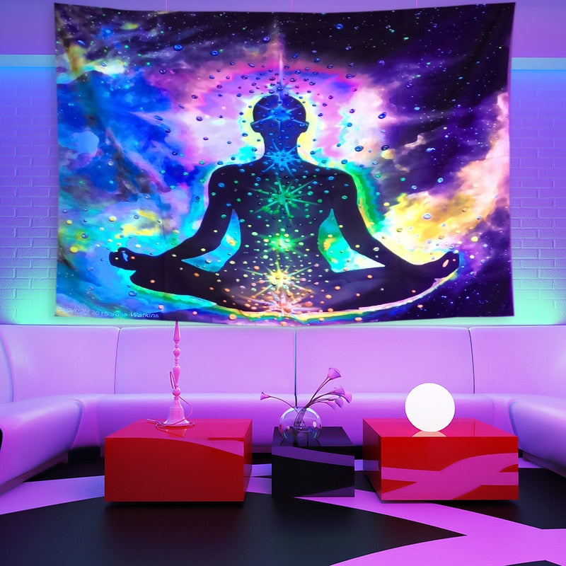 Färgglad Luminös Tapestry | Veska