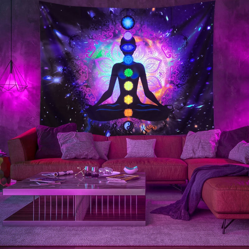 Färgglad Luminös Tapestry | Veska GTYJ(11)