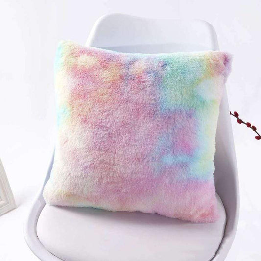 Färgglad Tie Dyed Kuddöverdrag | Veska 42x45cm 16.5"x17.7" Rosa