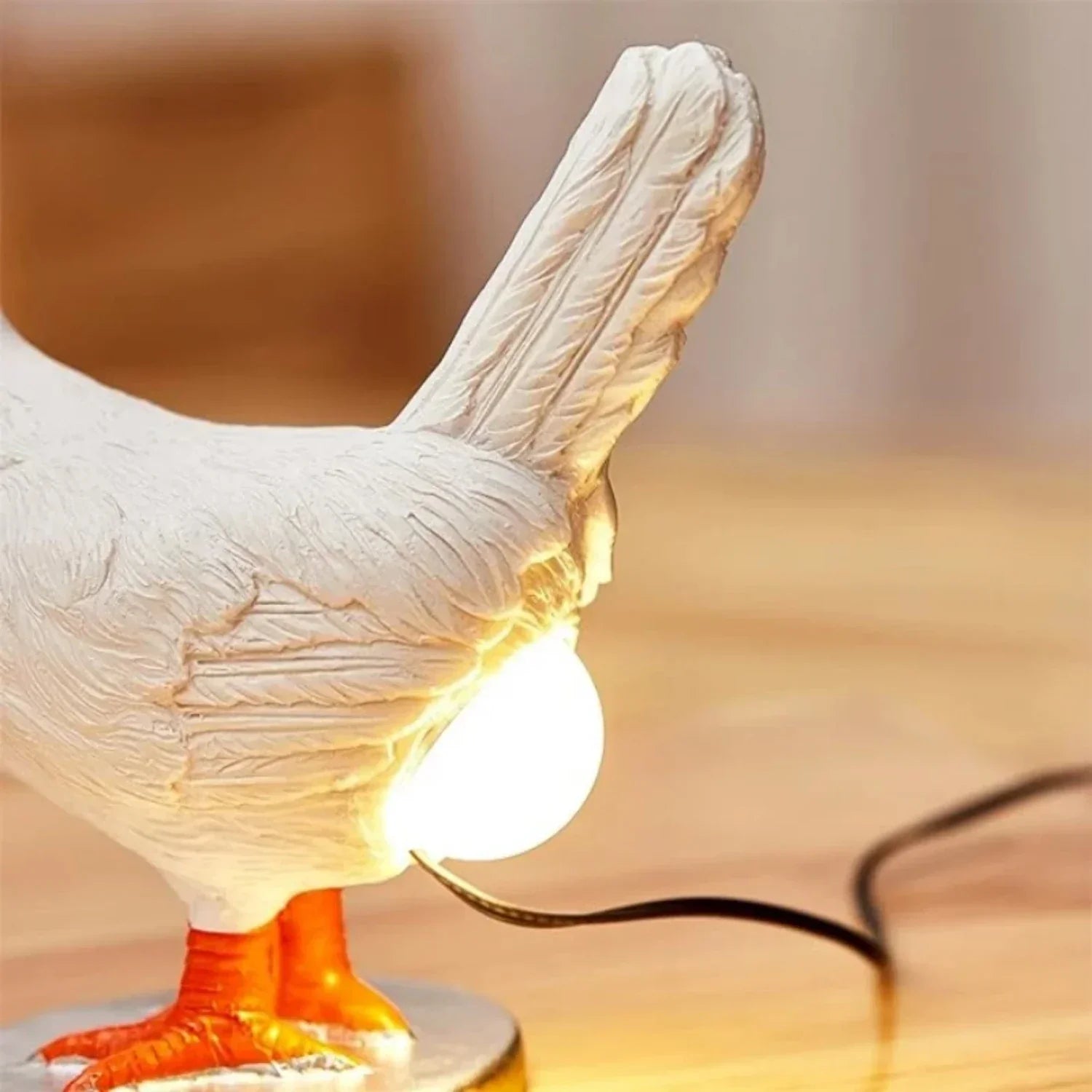 Farmhouse Chicken Bordslampa | Veska