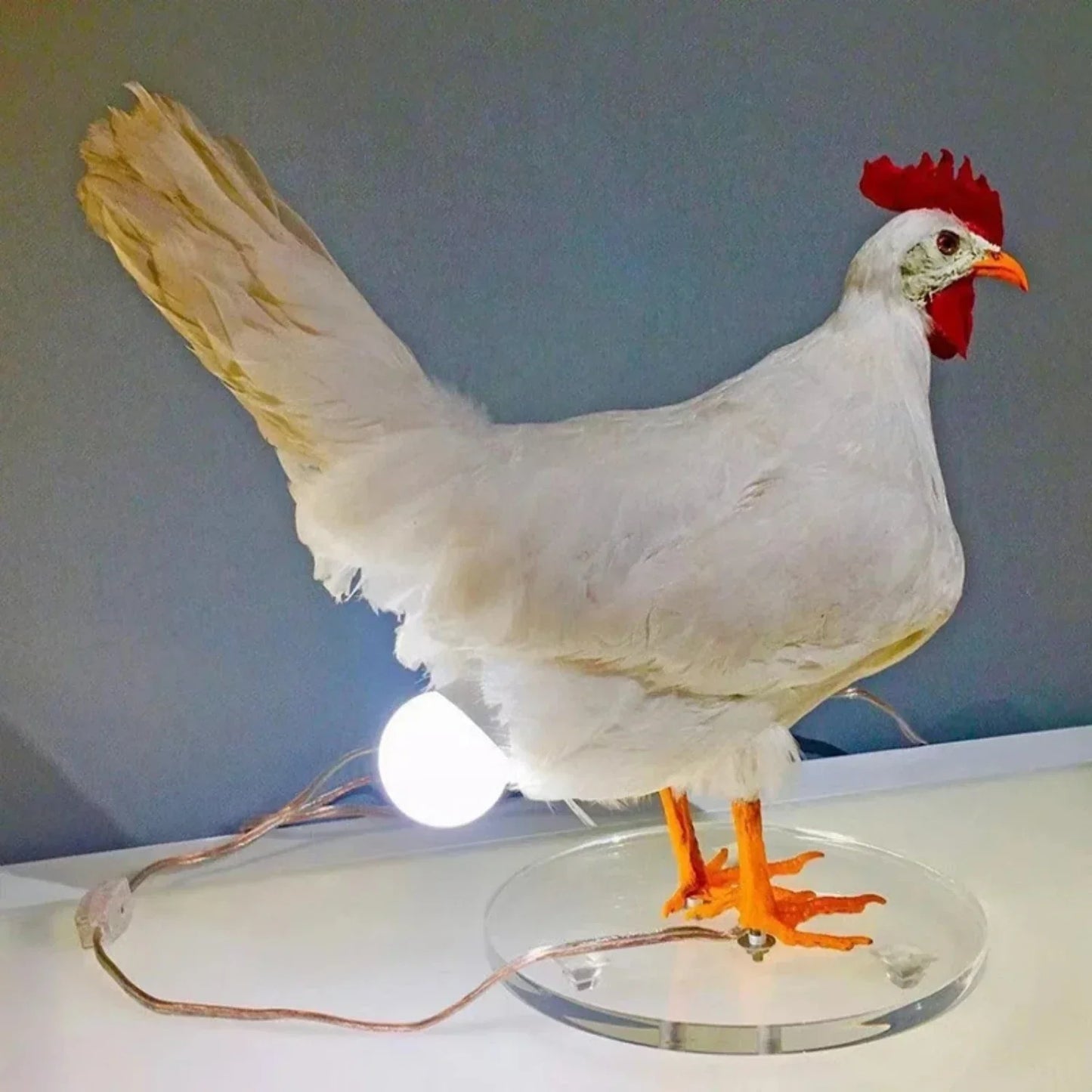 Farmhouse Chicken Bordslampa | Veska