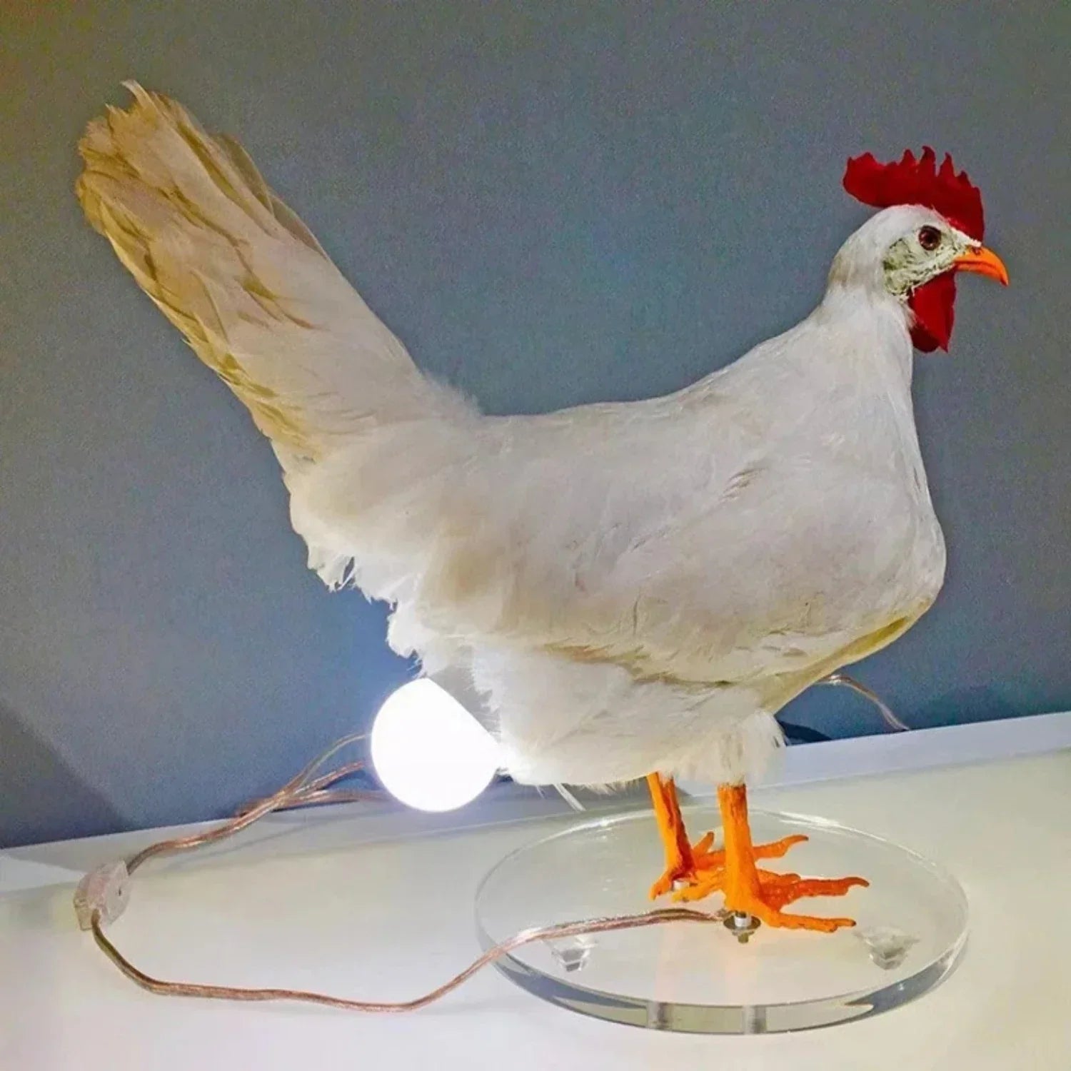 Farmhouse Chicken Bordslampa | Veska