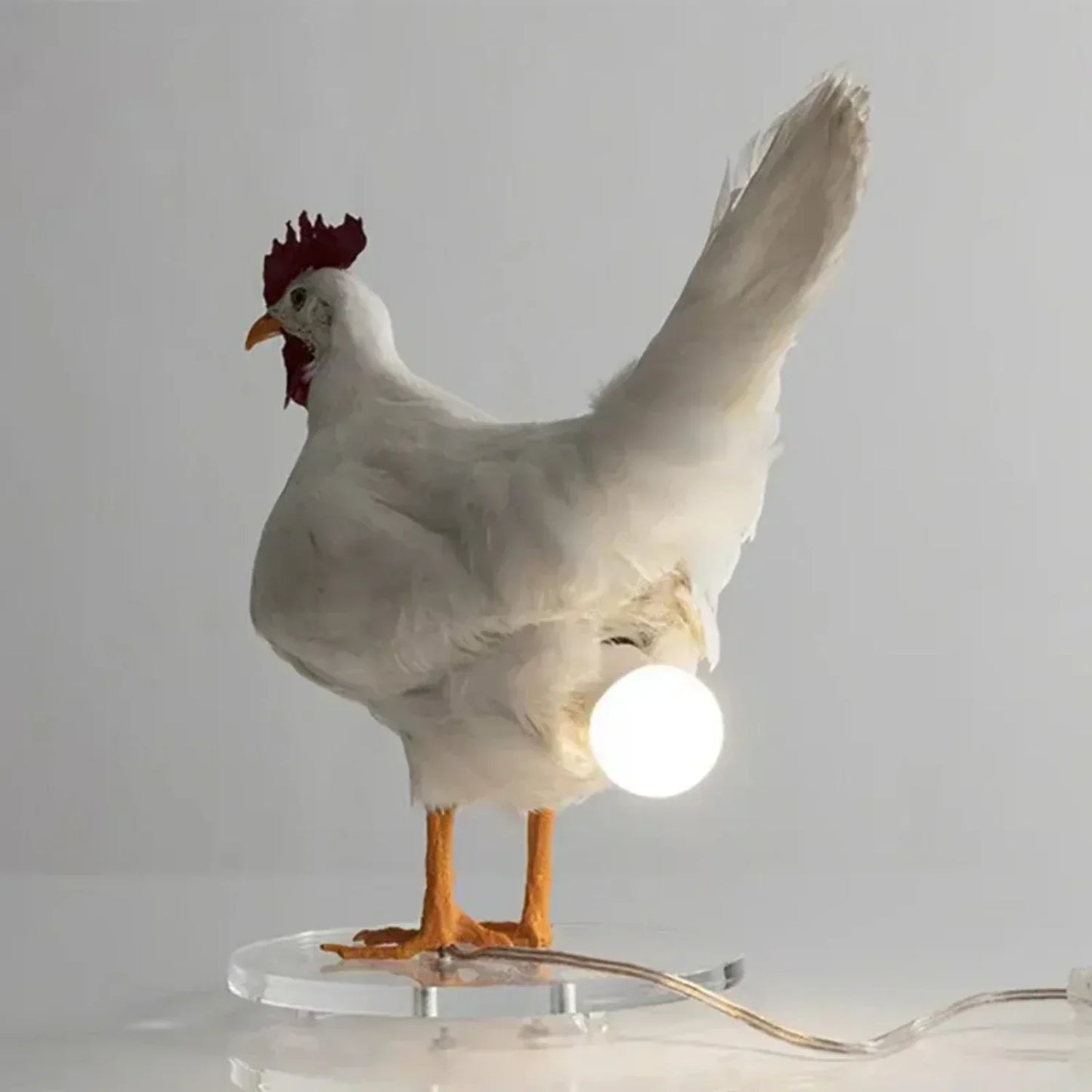 Farmhouse Chicken Bordslampa | Veska