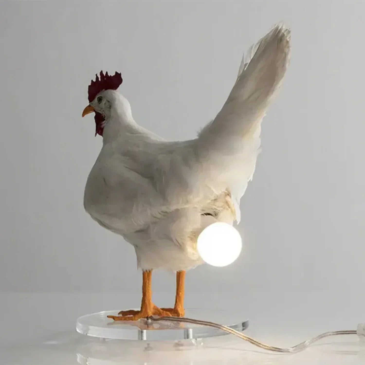 Farmhouse Chicken Bordslampa | Veska