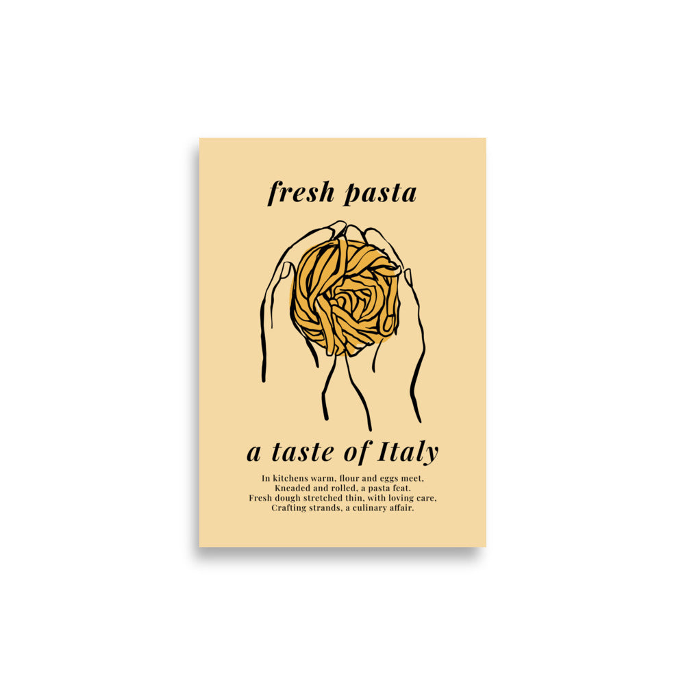Färsk Pasta, Italiens Smak | Veska 21×30 cm