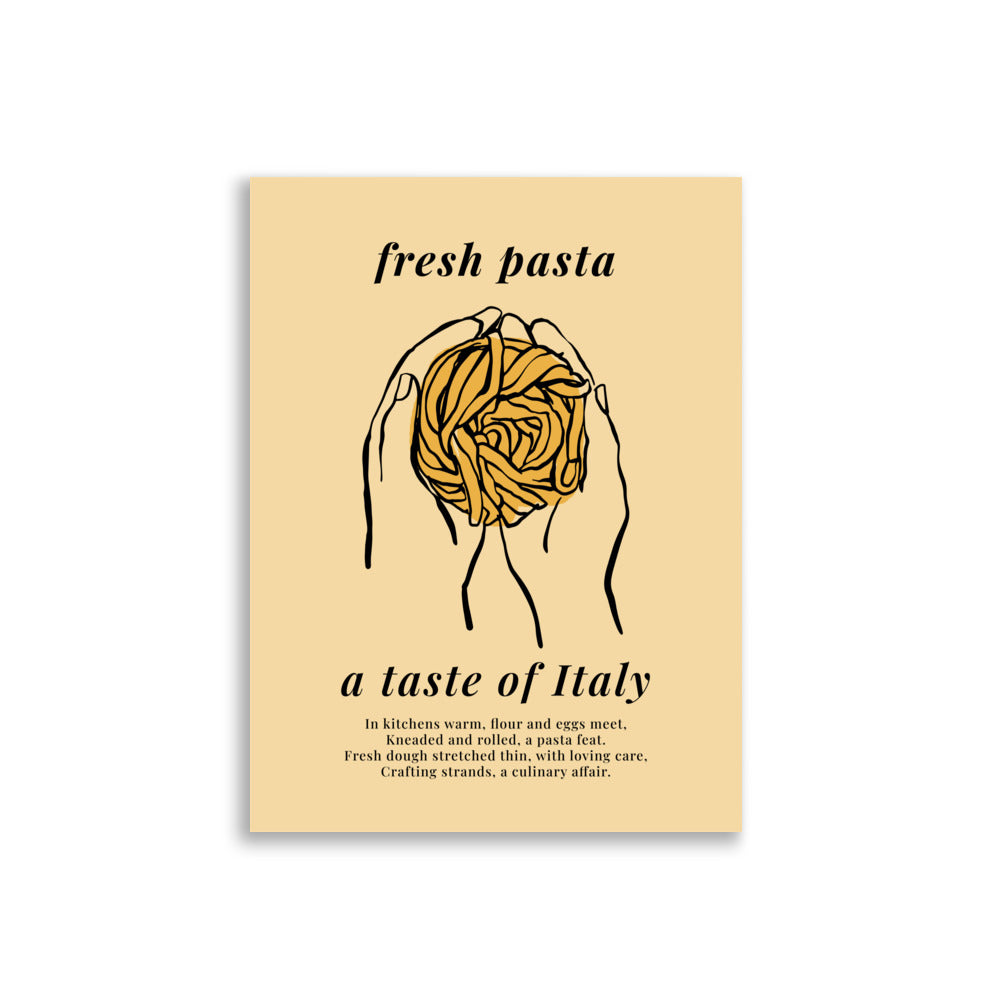 Färsk Pasta, Italiens Smak | Veska 30×40 cm
