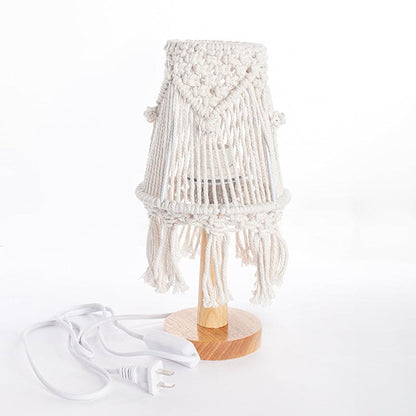 FeatherGlow Bordslampa – Lyx Bordslampa med Förenklad Design Veska Vit B