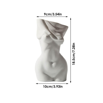 Female Form Sculpture Vase | Veska