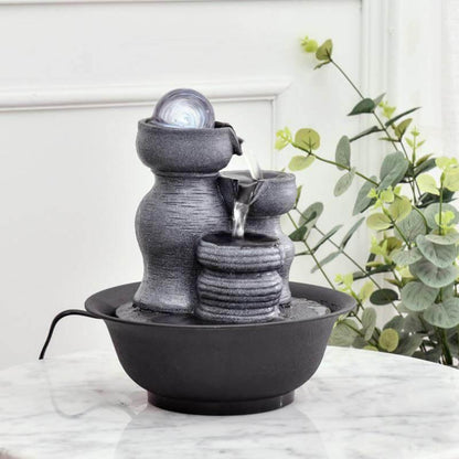 FengShui Harpiks Dekorativ Vattenfontän | Veska