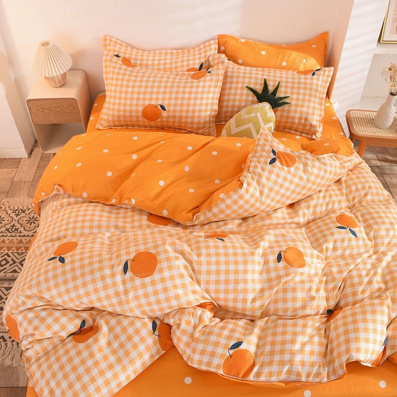Fin Orange Duvet Set 4 delar | Veska