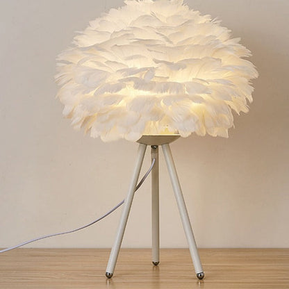Fjäderbordslampa | Veska