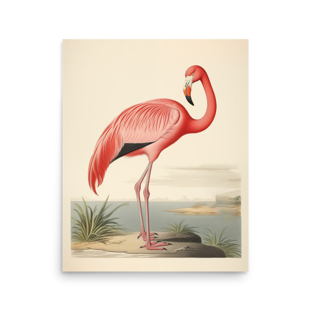 Flamingo | Veska 16″×20″