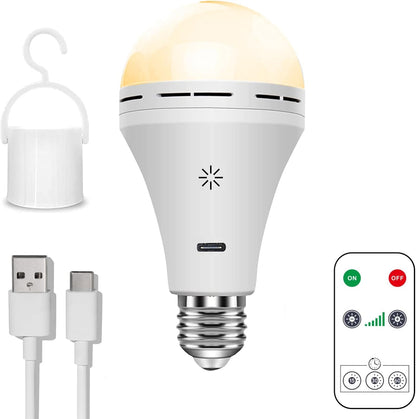 FlexiLight Uppladdningsbar LED Bordslampa – Trådlös, Dämpbar & Bärbar Inomhus Utomhusbelysning | Veska