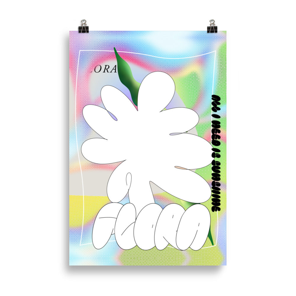 Flora 02 | Veska 61×91 cm
