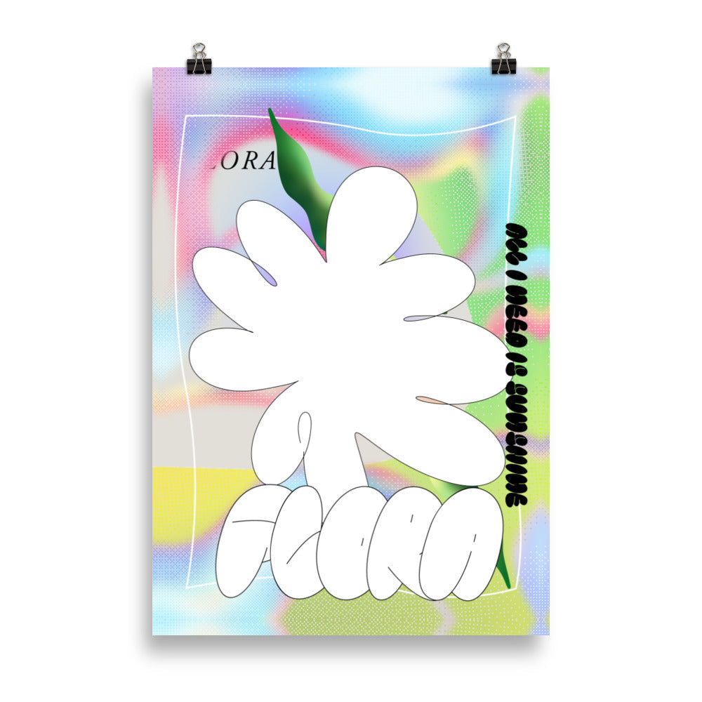 Flora 02 | Veska 70×100 cm