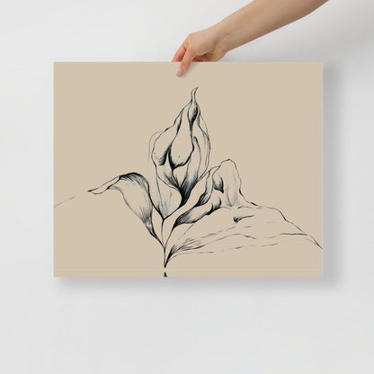 Floral Body Wall Art | Veska 16×20